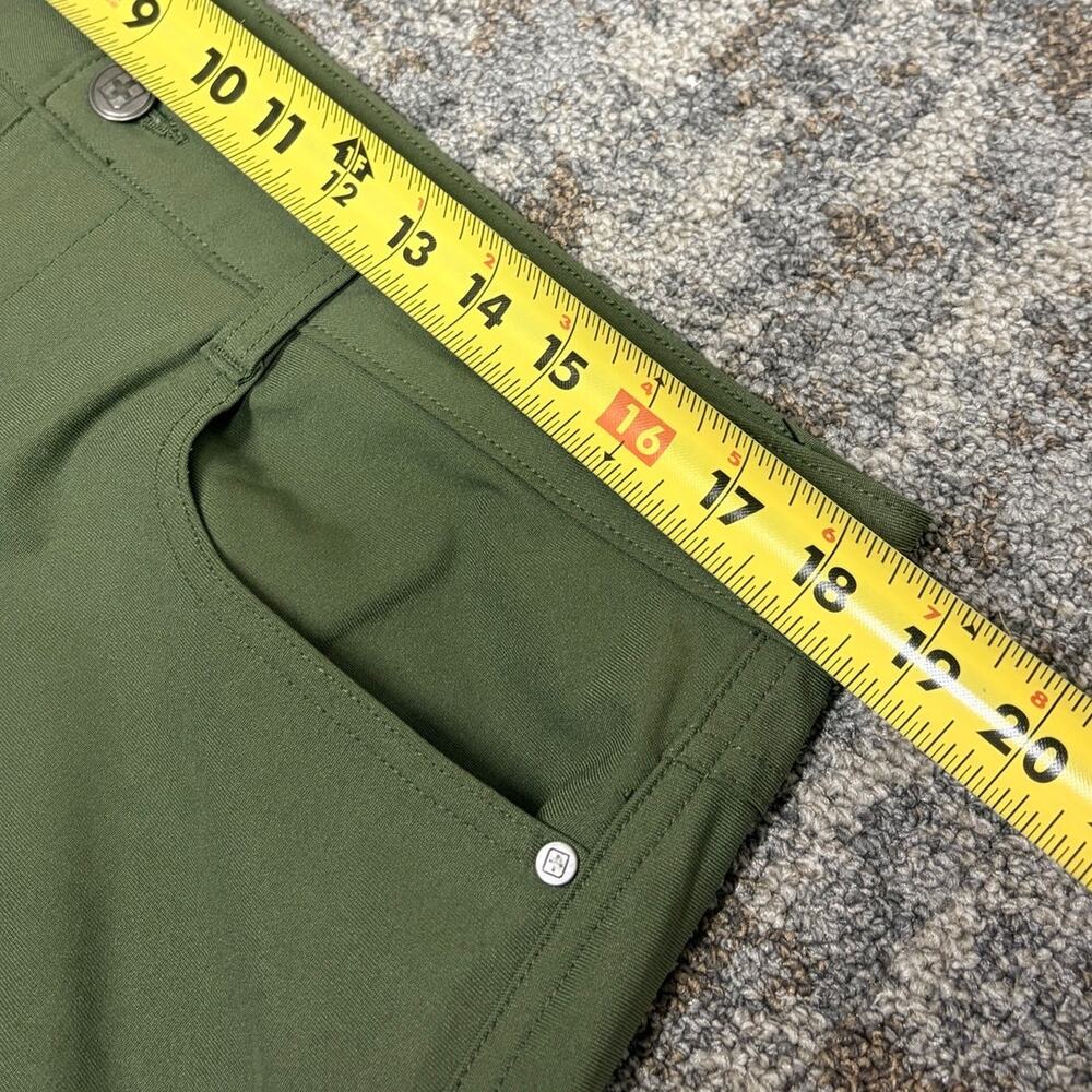 Swiss Tech Olive Green Hiking Pants 36x32 Gorpcore Outdoor Travel Utility - Picture 3 of 8